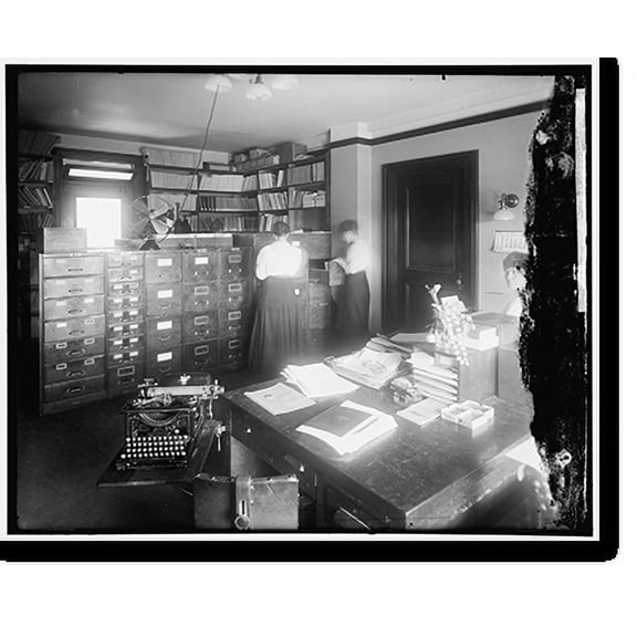 Historic Print, Unid. office, 16" x 20"