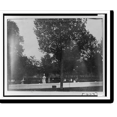 Historic Print, [Unidentified cemetery in Georgia], 16" x 20"