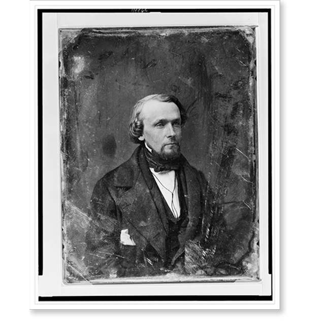 Historic Print, [Unidentified man, about 30 years of age, headand