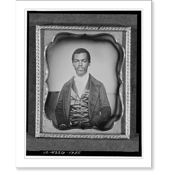 Historic Print, [Unidentified man with moustache, half-length portrait, full face] - 2, 18" x 24"
