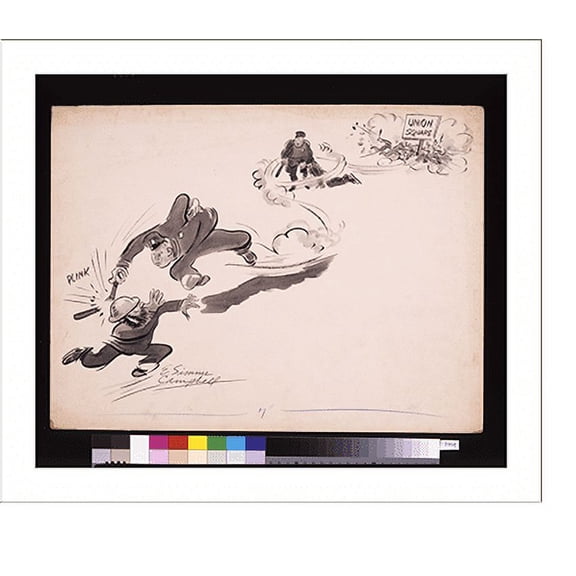 Historic Print, [Union Square], 18" x 24"