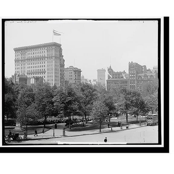 Historic Print, Union Square, New York, 18" x 24"