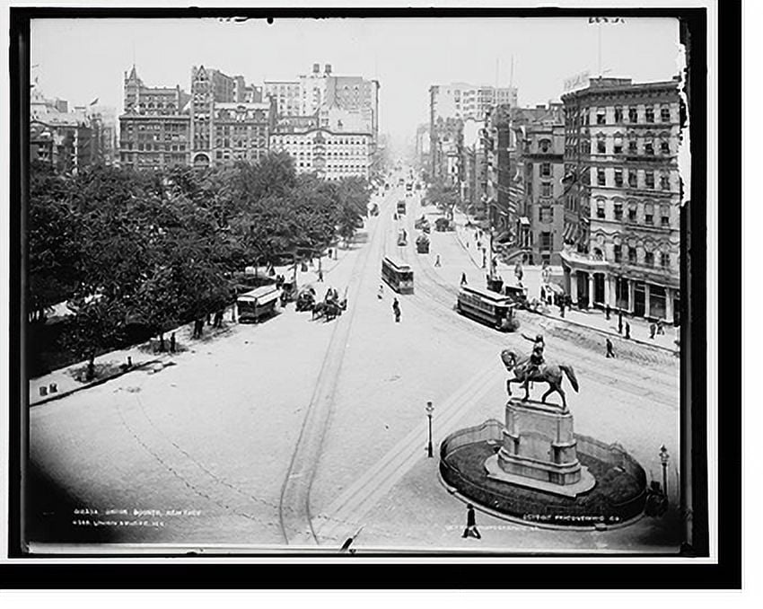 Historic Print, Union Square, New York 2, 16" x 20"
