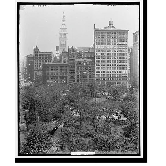 Historic Print, Union Square, New York, N.Y. - 2, 18" x 24"