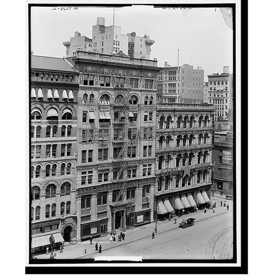 Historic Print, Union Square, New York, N.Y. - 4, 16" x 20"