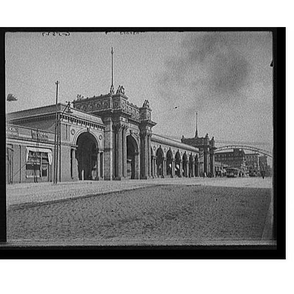 Historic Print, [Union Station, Columbus, Ohio], 18" x 24"