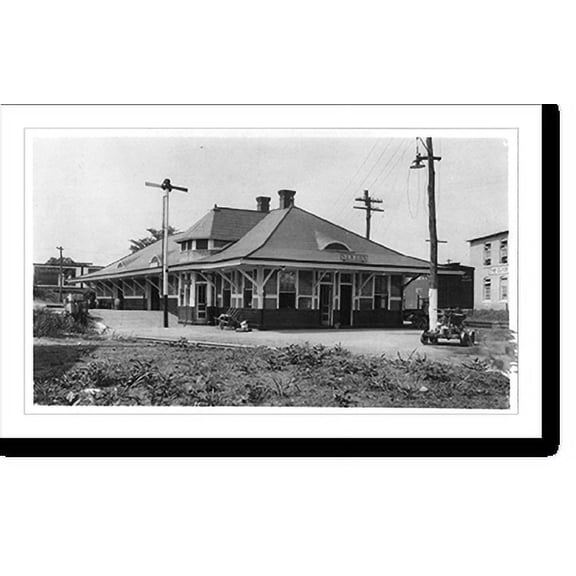 Historic Print, [Union Station, Newton, North Carolina], 18" x 24"