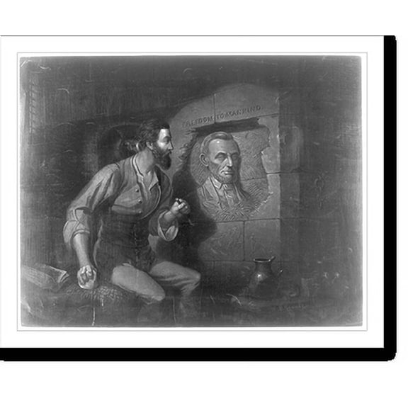 Historic Print, Union prisoner's occupation, 16" x 20"
