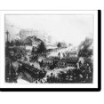 Historic Print, [Union soldiers parading on Pennsylvania Avenue in