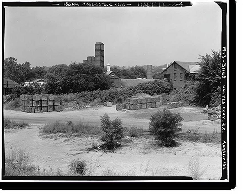 Historic Print, United Clay Products Company, New York Avenue Brickyard