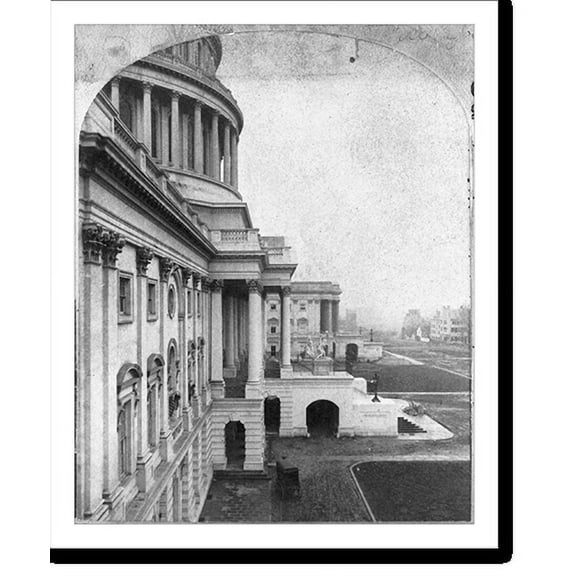 Historic Print, United States Capitol, 18" x 24"