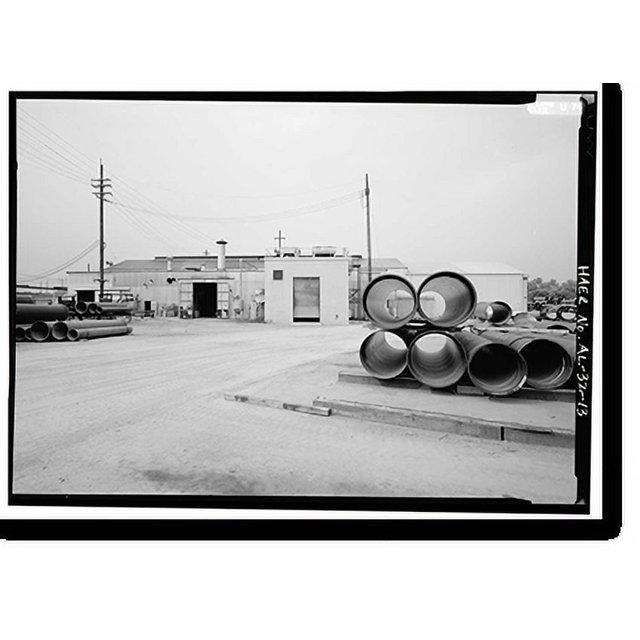 Historic Print, United States Pipe & Foundry Company Plant, 2023 St