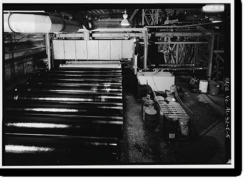 Historic Print, United States Pipe & Foundry Company Plant, Coating