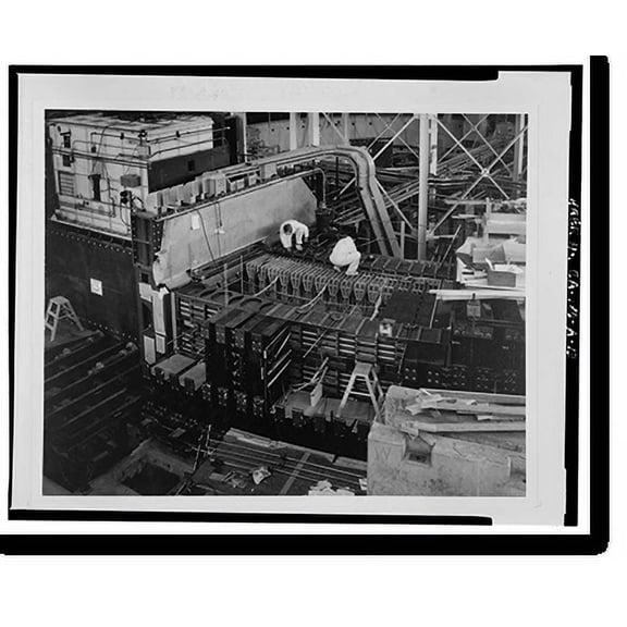 Historic Print, University of California Radiation Laboratory, Bevatron, 1 Cyclotron Road, Berkeley, Alameda County, CA - 13, 16" x 20"