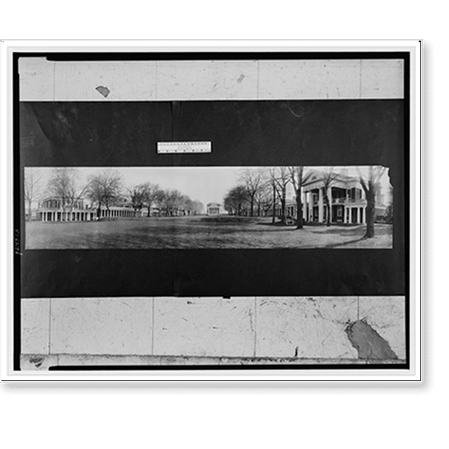 Historic Print, University of Va. 1, Charlottesville, Va., 16" x 20