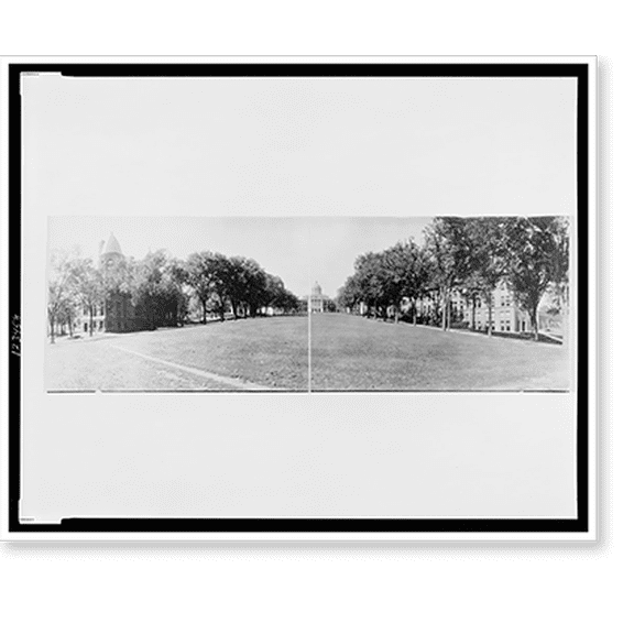 Historic Print, University of Wisconsin #2, Madison, Wis., 18" x 24"