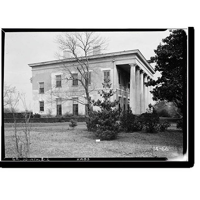Historic Print, Upson House, 1000 Prince Avenue, Athens, Clarke County