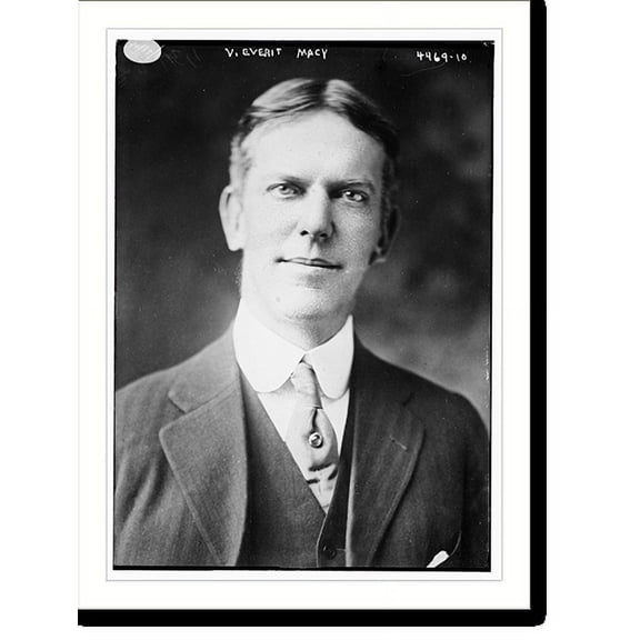 Historic Print, V. Everit Macy, 18" x 24"