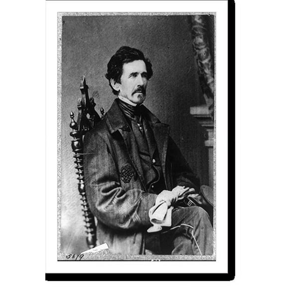 Historic Print, V. Van Antwerp, Bv't. Brig. General, 16" x 20"