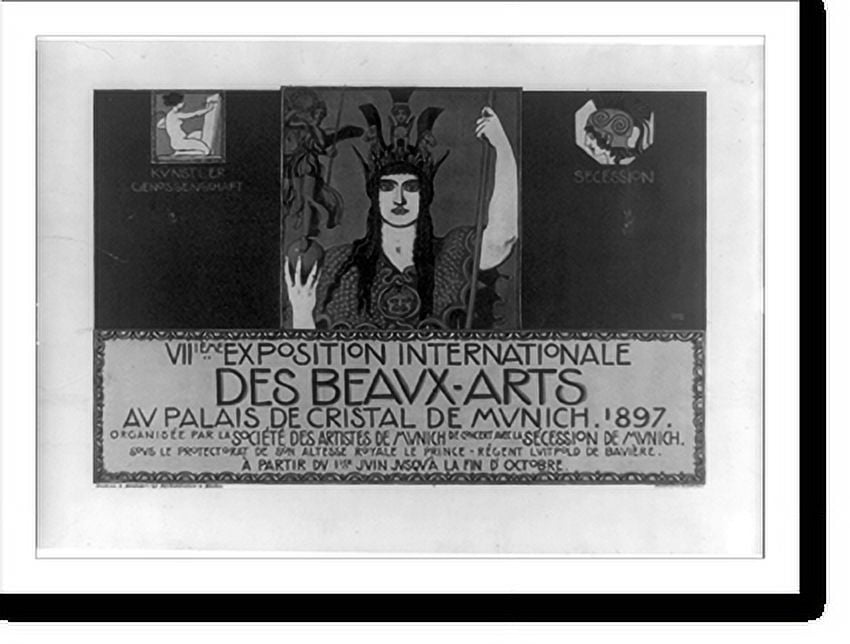 Historic Print, VIIième Exposition Internationale des BeauxArts au