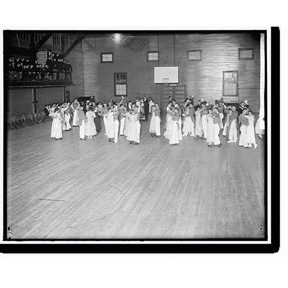 Historic Print, VIRGINIA P.I. DANCE AT GYM, 18" x 24"