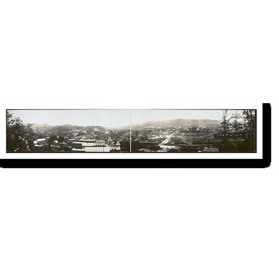 Historic Print, VT White River Junction 1915 PHOTO, Width 11" x Length 49"