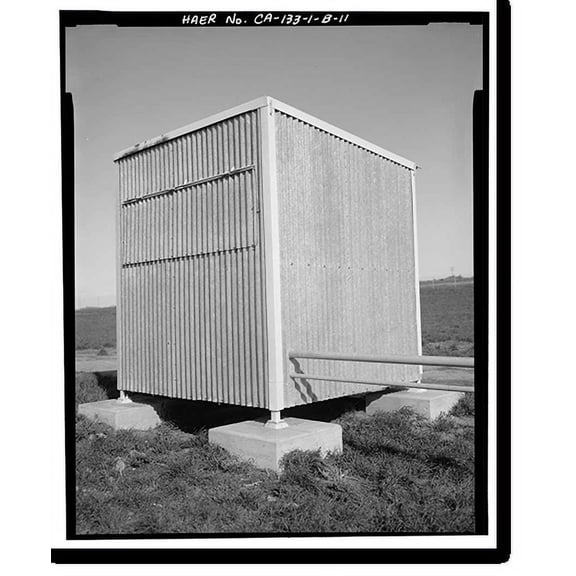 Historic Print, Vandenberg Air Force Base, Space Launch Complex 3, Launch Pad 3 East, Napa & Alden Roads, Lompoc, Santa Barbara County, CA - 11, 18" x 24"