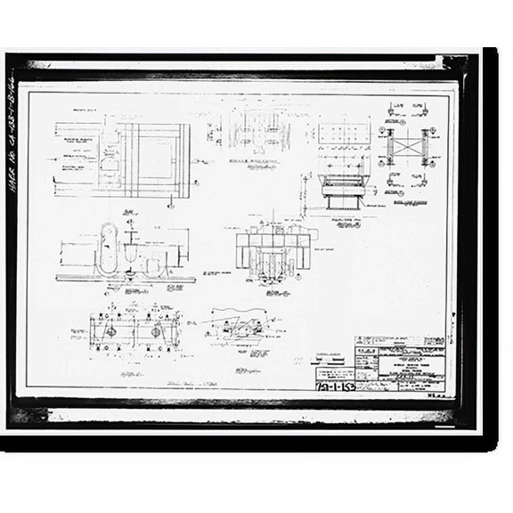 Historic Print, Vandenberg Air Force Base, Space Launch Complex 3, Launch Pad 3 East, Napa & Alden Roads, Lompoc, Santa Barbara County, CA - 166, 18" x 24"