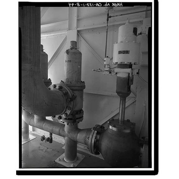 Historic Print, Vandenberg Air Force Base, Space Launch Complex 3, Launch Pad 3 East, Napa & Alden Roads, Lompoc, Santa Barbara County, CA - 94, 18" x 24"