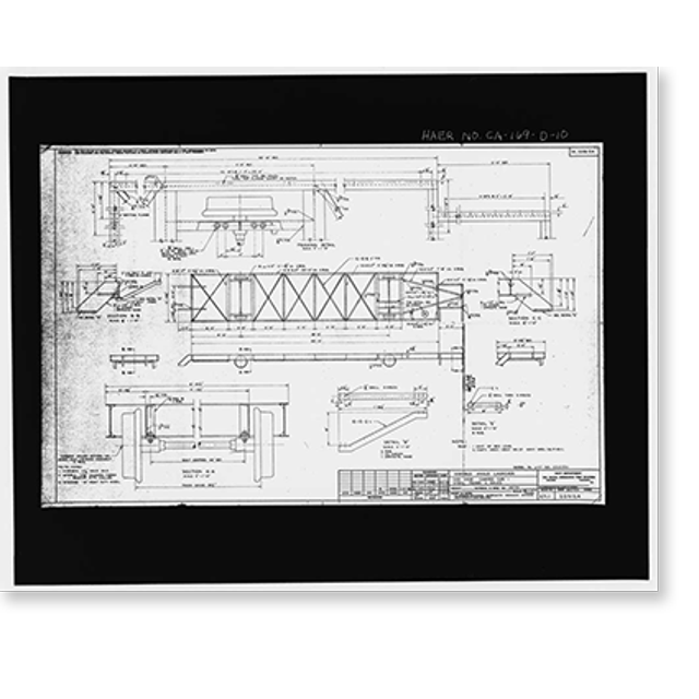 Historic Print, Variable Angle Launcher Complex, Camera Car & Track, CA