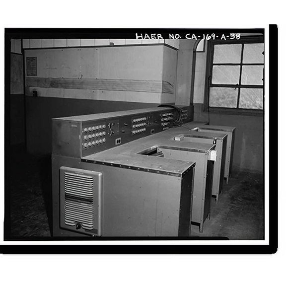 Historic Print, Variable Angle Launcher Complex, Variable Angle Launcher, CA State Highway 39 at Morris Reservior, Azusa vicinity, Los Angeles County, CA - 38, 16" x 20"