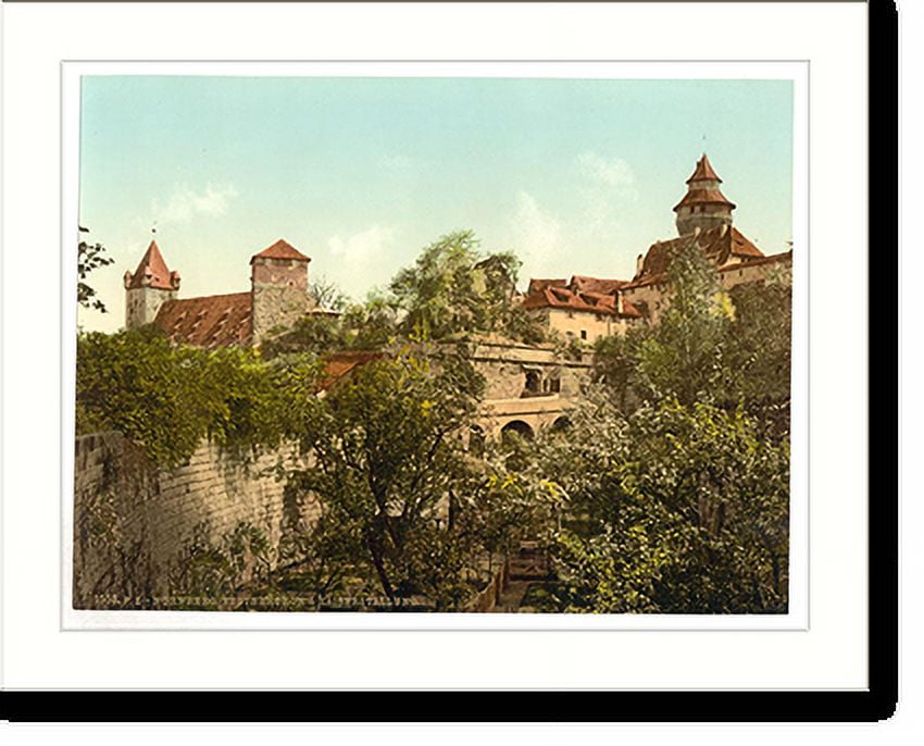 Historic Print, Vestnerthor (i.e. Vestner Tor) with imperial stables