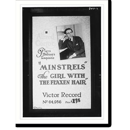 Historic Print, Victor Poster : Alf. Cortot plays, 16" x 20"