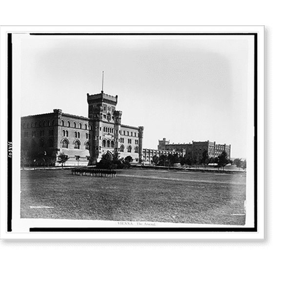 Historic Print, Vienna, the Arsenal, 16" x 20"