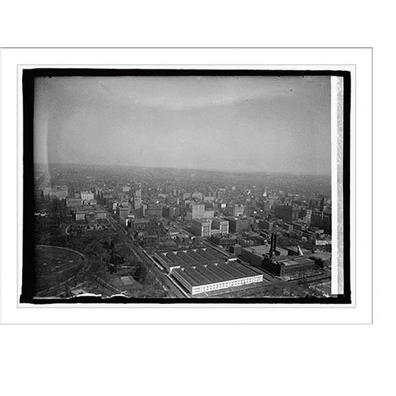 Historic Print, [View of Washington, D.C.] from Wash. Monument, 18" x 24"