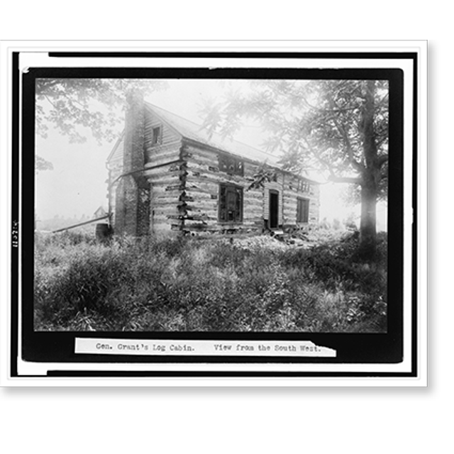 Historic Print, [View from the southwest of Hardscrabble", Gen. Ulysses