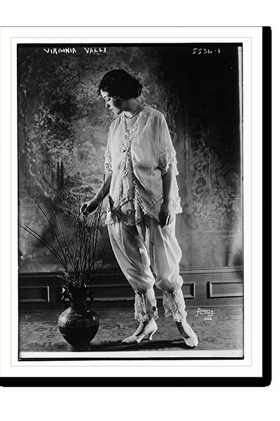 Historic Print, Virginia Valli - 2, 18" x 24"
