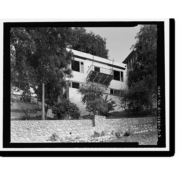 Historic Print, Vista del Arroyo Hotel, Stowell & Proust Bungalow, 125 South Grand Avenue, Pasadena, Los Angeles County, CA, 16" x 20"