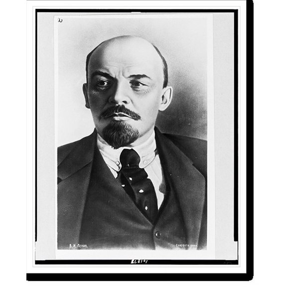 Historic Print, [Vladimir Il'ich Lenin, head-and-shoulders portrait, facing slightly left].Soyuzfoto., 18" x 24"