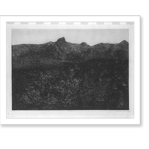 Historic Print, Volcanos, 16" x 20"
