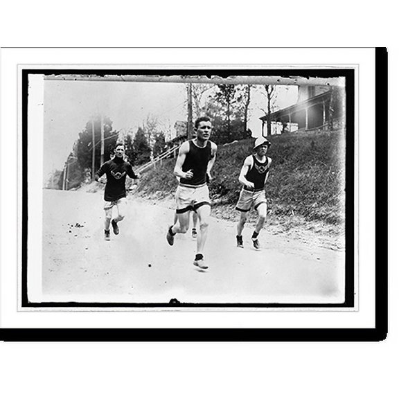 Historic Print, W.C.C.C. runners, 1912, 16" x 20"
