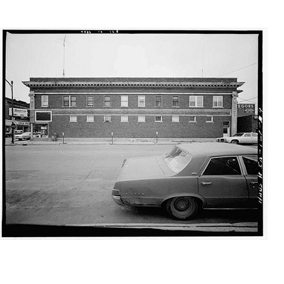 Historic Print, W. T. McFarlane Building, 123 South Federal Avenue, Mason City, Cerro Gordo County, IA - 4, 16" x 20"