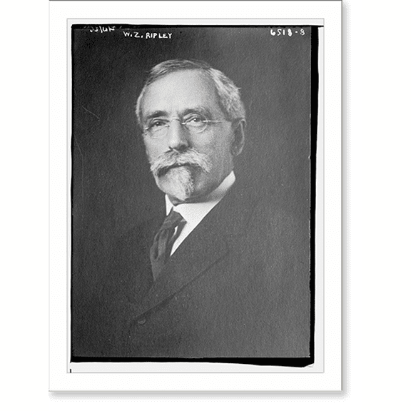 Historic Print, W.Z. Ripley, 18" x 24"