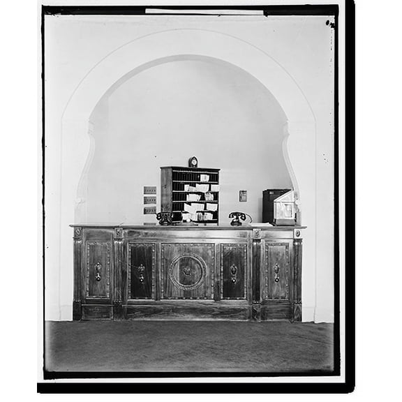 Historic Print, WARDMAN PARK HOTEL. LOBBY, 18" x 24"