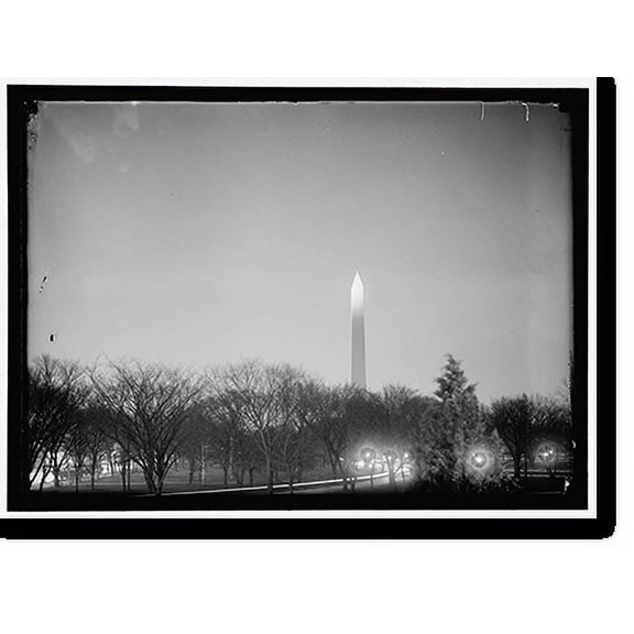 Historic Print, WASHINGTON MONUMENT - 4, 18" x 24"