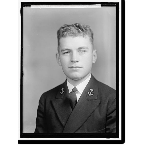 Historic Print, WENGROVINS, DONALD V. MIDSHIPMAN. PORTRAIT, 16" x 20"