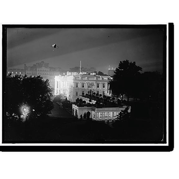 Historic Print, WHITE HOUSE. EAST SIDE, 18" x 24"