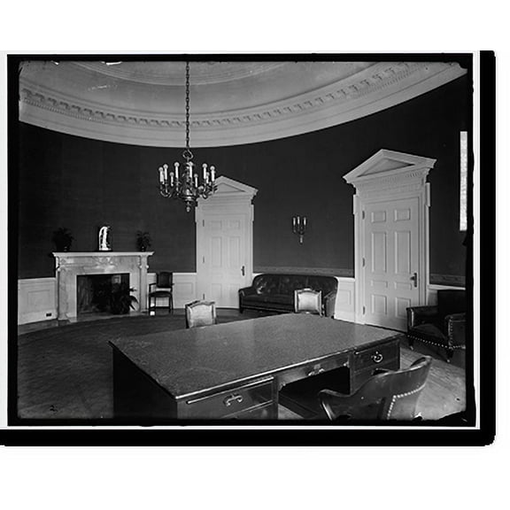 Historic Print, WHITE HOUSE. PRESIDENT'S OFFICE, 16" x 20"