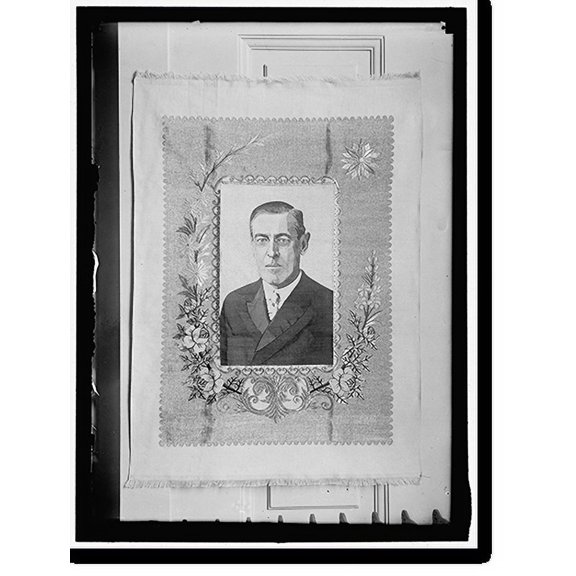 Historic Print, WILSON, WOODROW TEXTILE, 18" x 24"