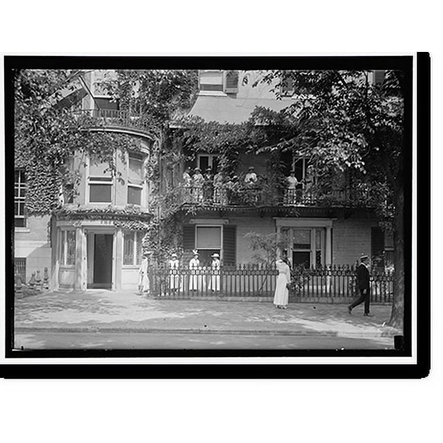 Historic Print, WOMAN SUFFRAGE CAMERON HOUSE, HEADQUARTERS, 16" x 20